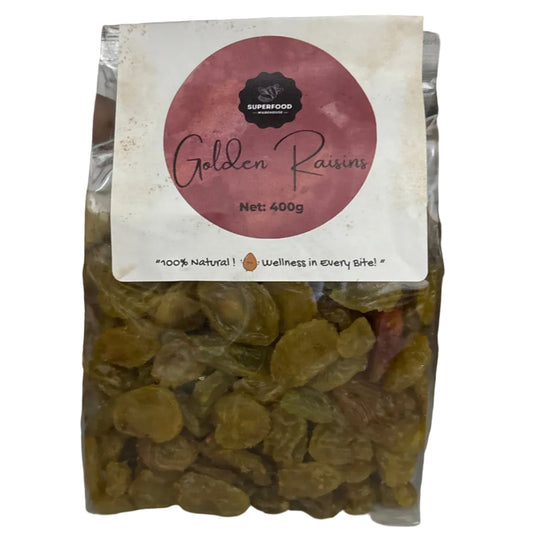 Golden Raisins (Sultana) 400g - Super Food