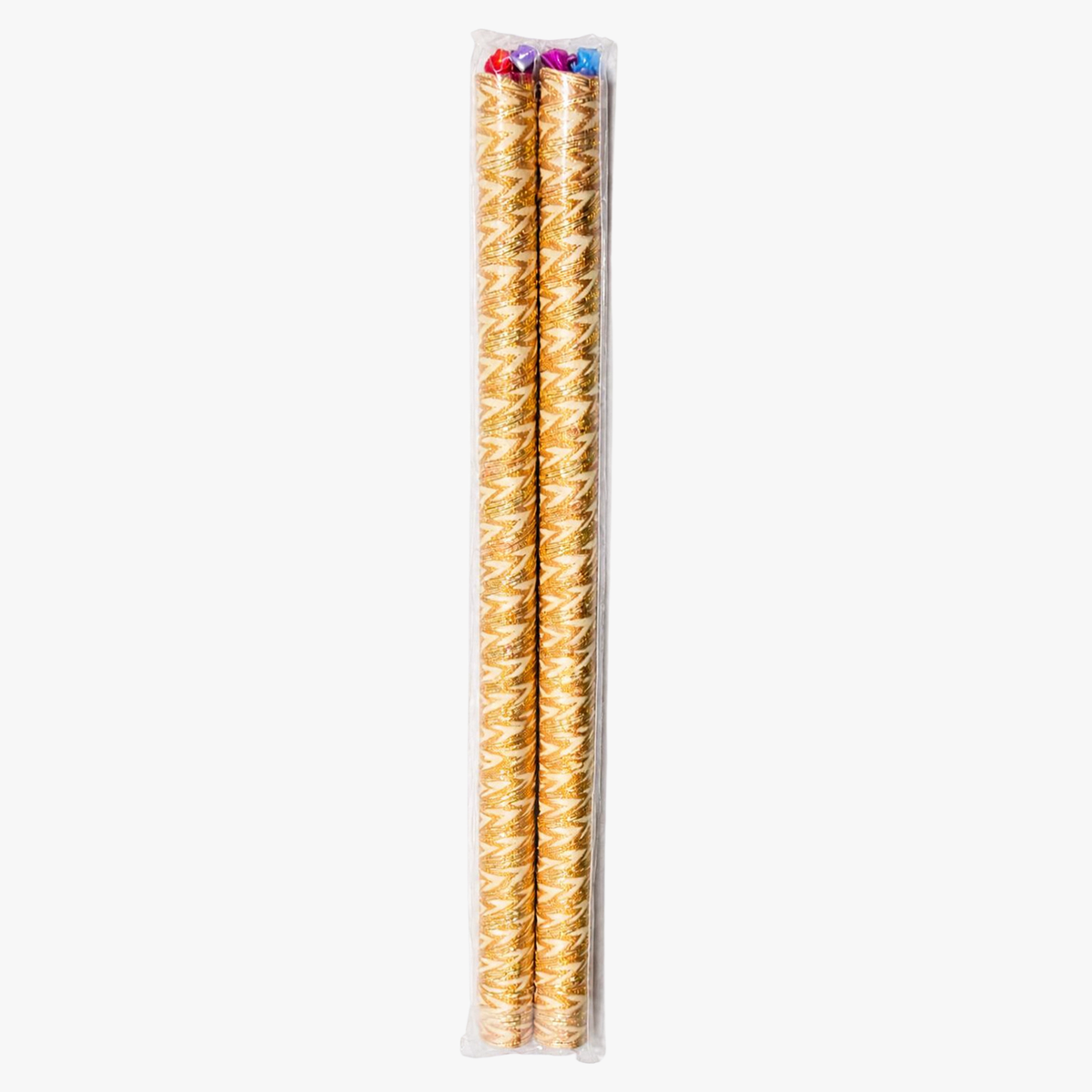 Golden and White Dandiya Sticks