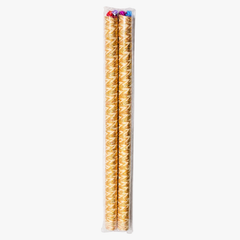 Golden and White Dandiya Sticks
