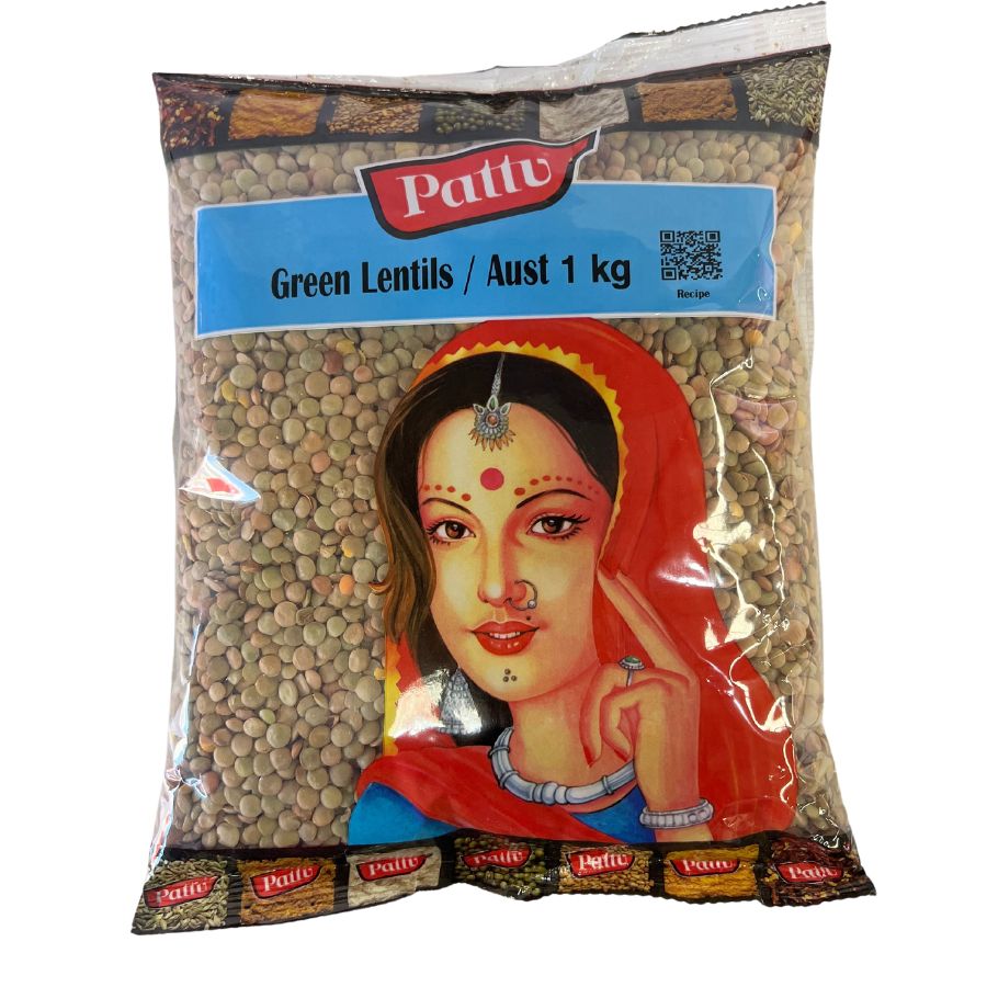 Green Lentils 1kg - Pattu