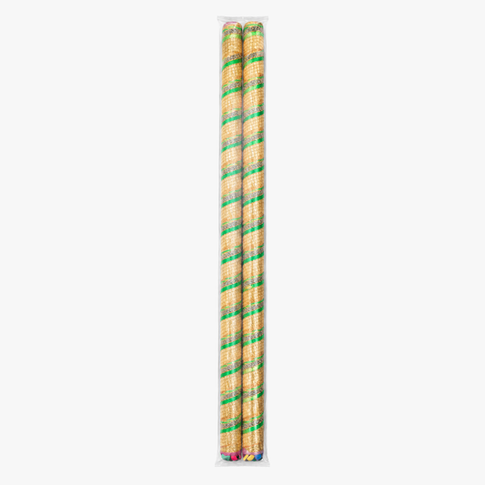 Green and Golden Dandiya Sticks