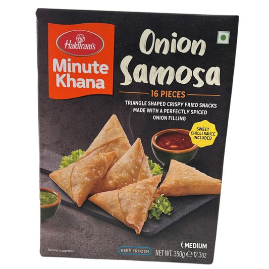 Onion Samosa 16pcs (350g) - Haldiram's