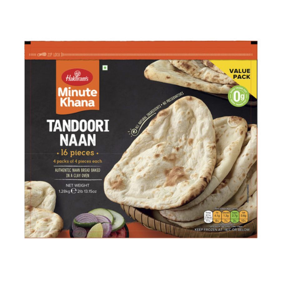 Haldiram's Tandoori Naan 16pcs