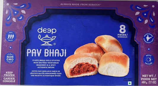 Pav Bhaji (8 Piece) 480g - Deep