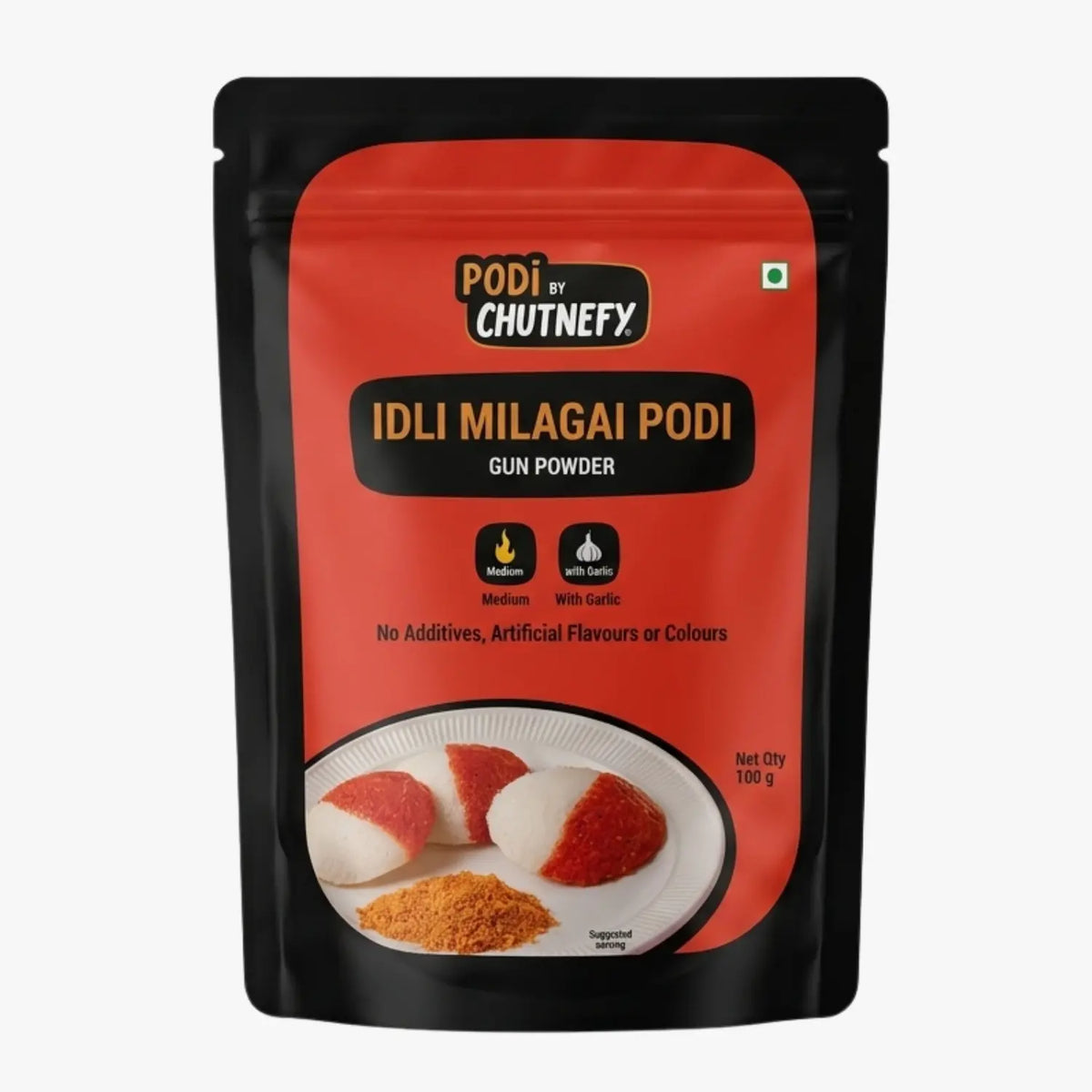 Idli Milagai Podi Gun Powder 100g - Chutnefy