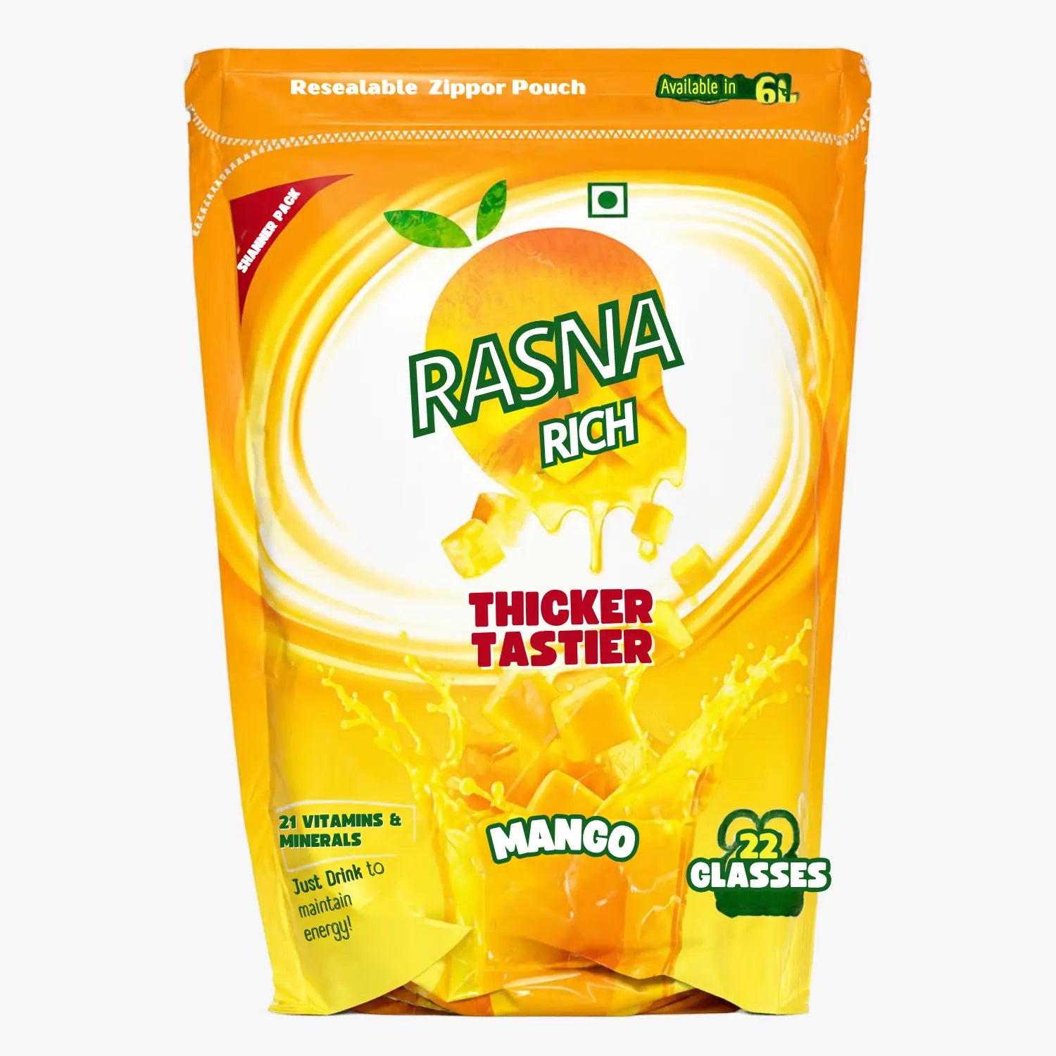 Instant Mango Drink Powder 500g - Rasna 