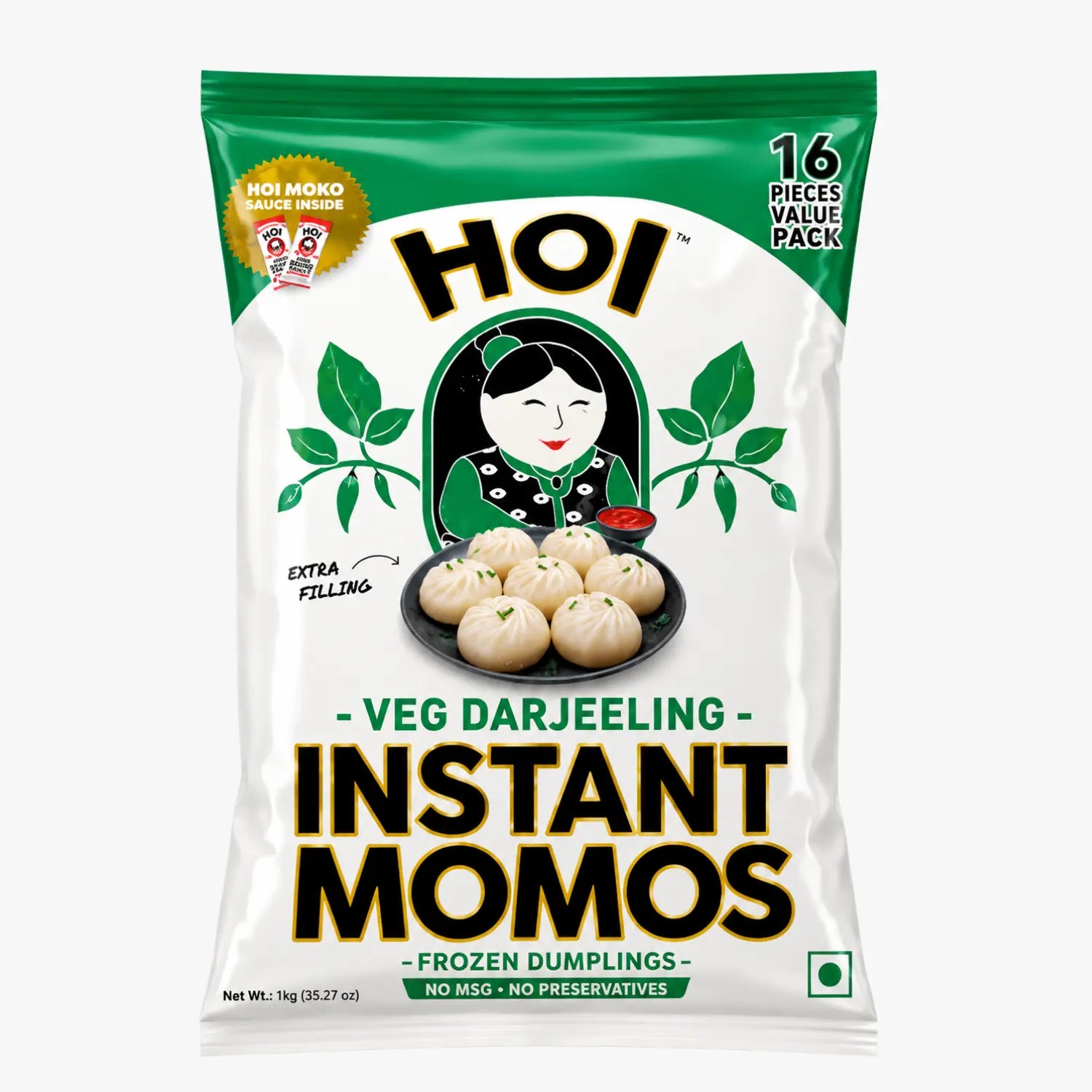 Instant Momos (Veg Darjeeling) 350g - HOI (Clearance)