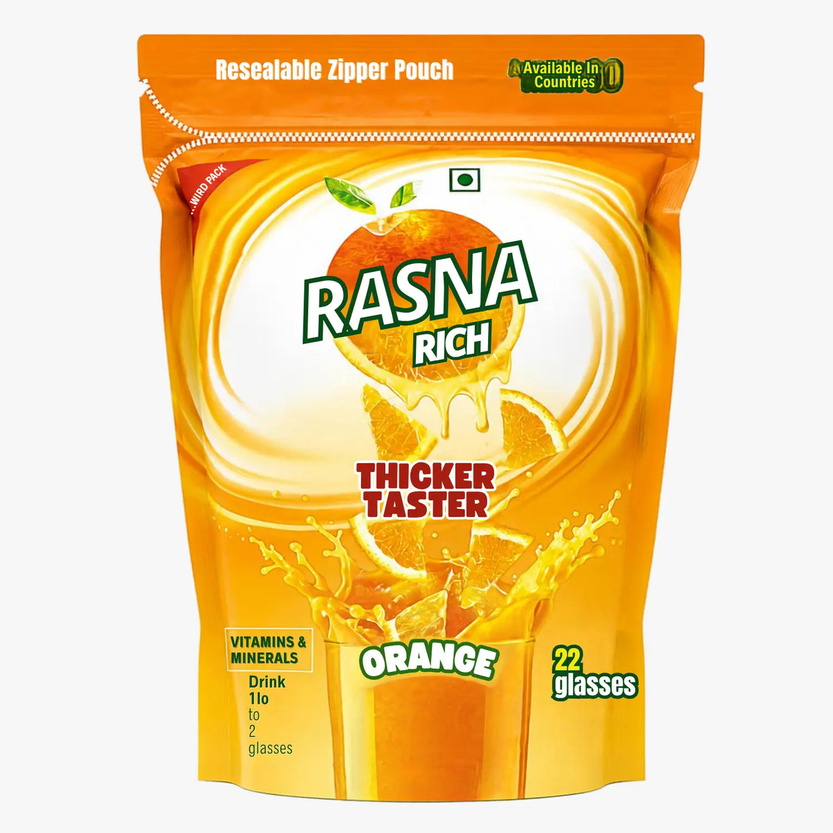 Instant Orange Drink Powder 500g - Rasna