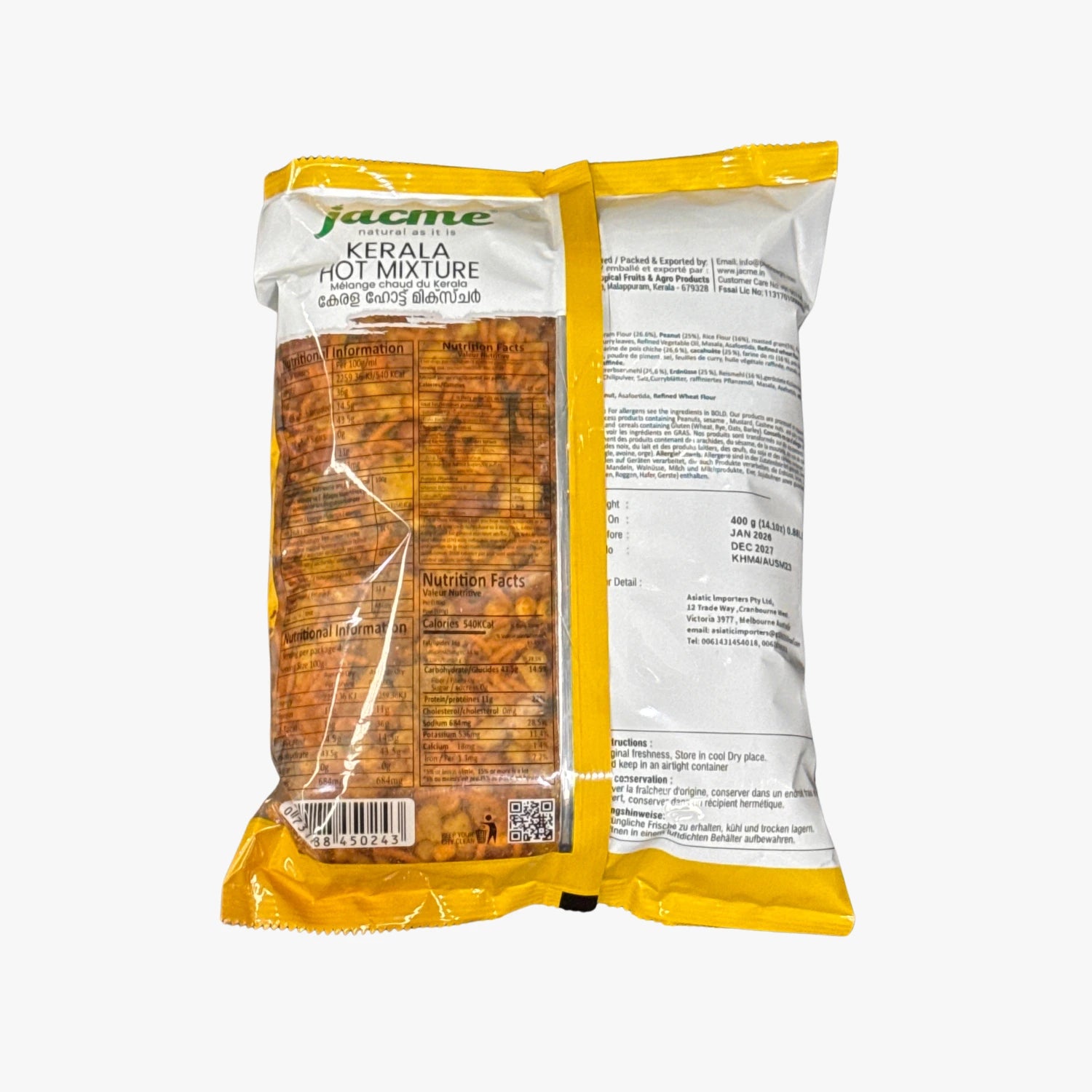 Jacme Kerala Hot Mixture 400g