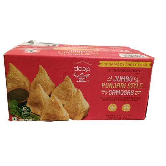 Jumbo Punjabi Samosa 30pcs 2.10kg - Deep
