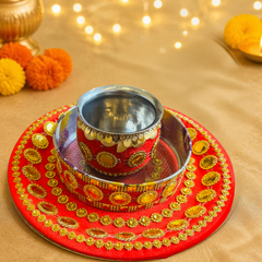 Karwa Chauth Festive Thali Set - 05