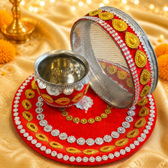 Karwa Chauth Festive Thali Set - 05