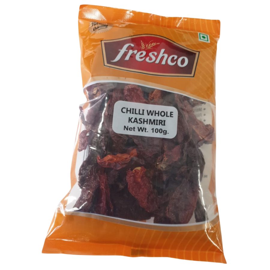 Kashmiri Whole Chilli 100g - Freshco