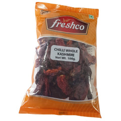 Kashmiri Whole Chilli 100g - Freshco