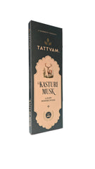 Kasturi Musk Incense Stick 80g - Tattvam