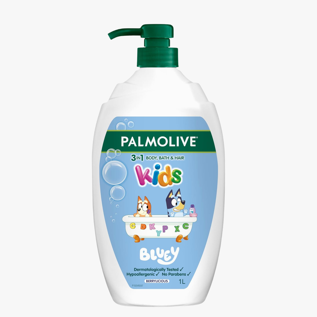 Kid Bluey 3 In1 Bodywash Bath & Hair 1L - Palmolive