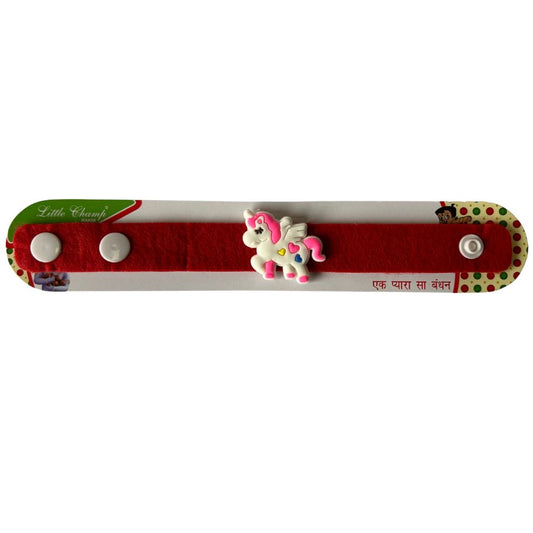 Kids wrist band cartoon rakhi D3