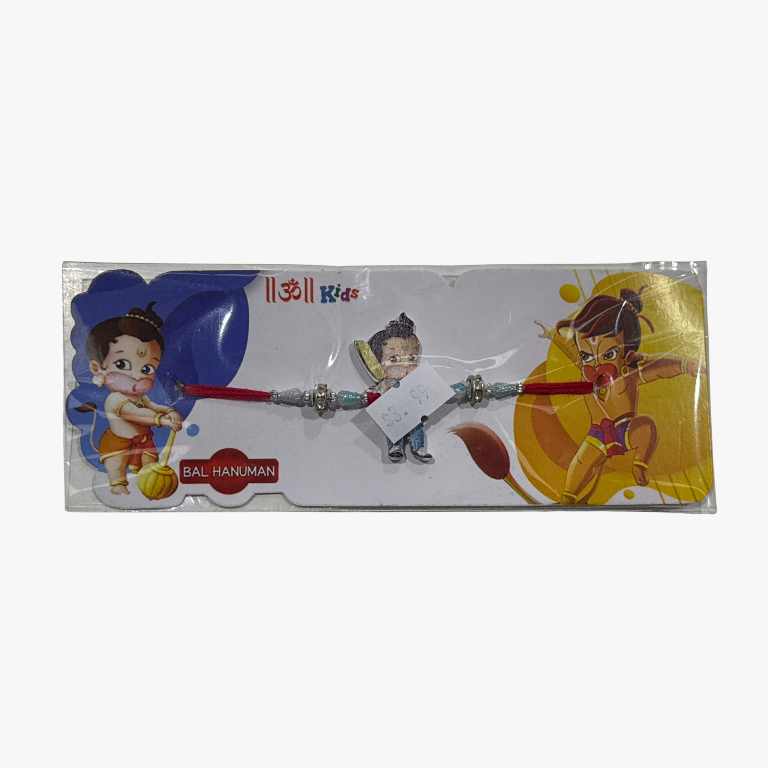 Kids Bal Hanuman Red Rakhi