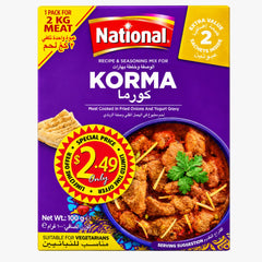 Korma Masala 100g - National