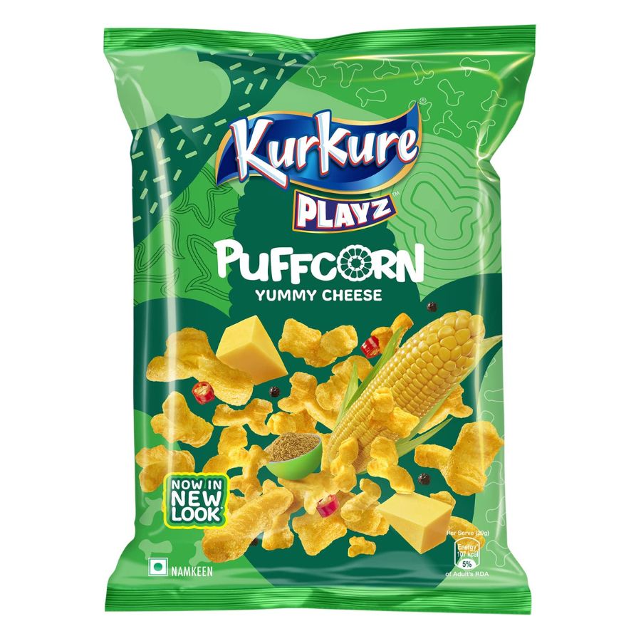 Kurkure Puff Corn Yummy Cheese 55g