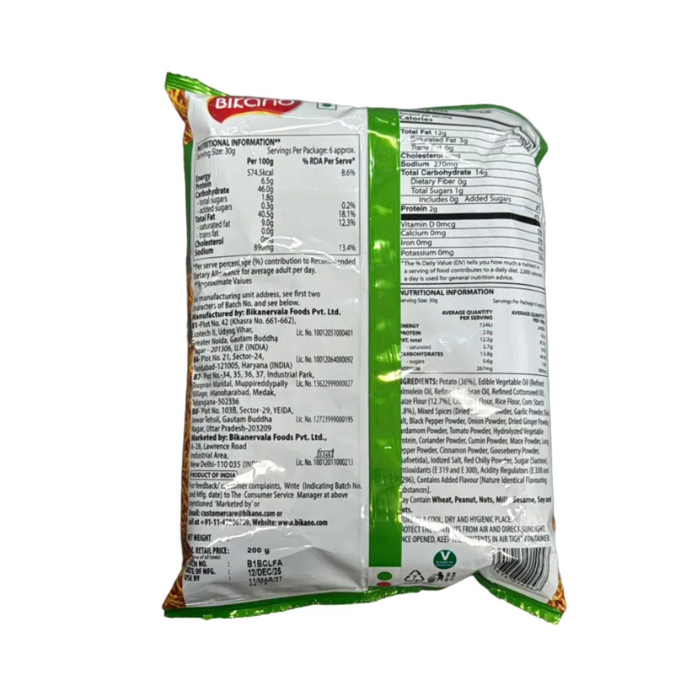 Kurkuri Bhujia Bikano back