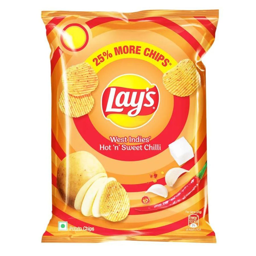 Lays Hot &amp; Sweet Chilli 52g