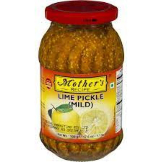 Lime Pickle (Mild) 500g - Mother's Recipe