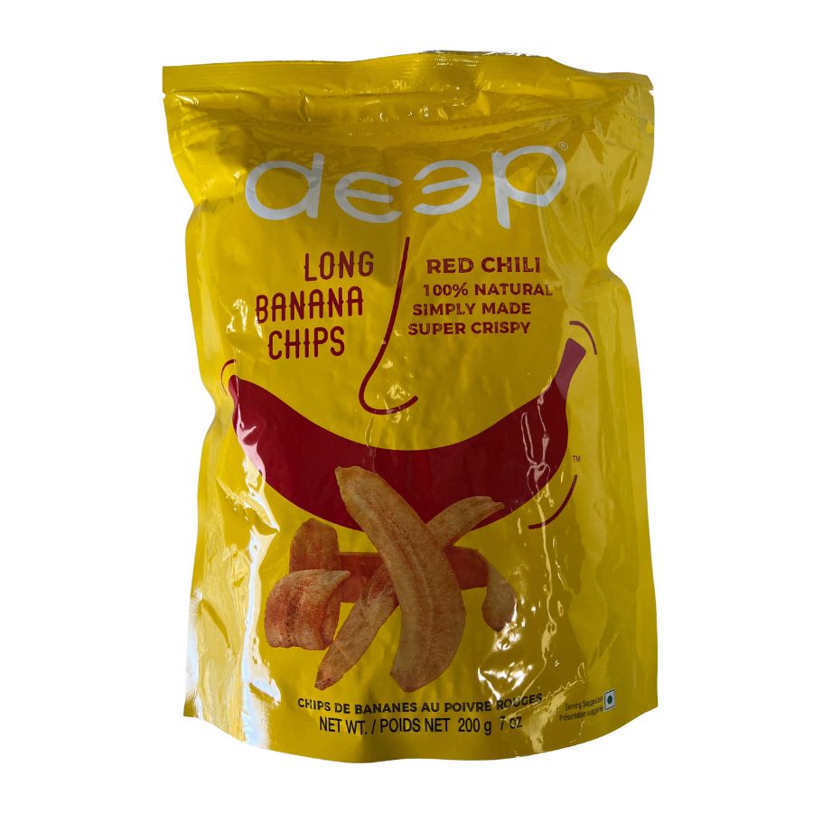 Long Banana Chips (Red Chilli) 200g - Deep