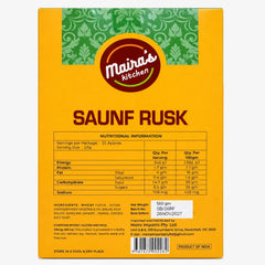 Maira's Kitchen Saunf Rusk 560g 