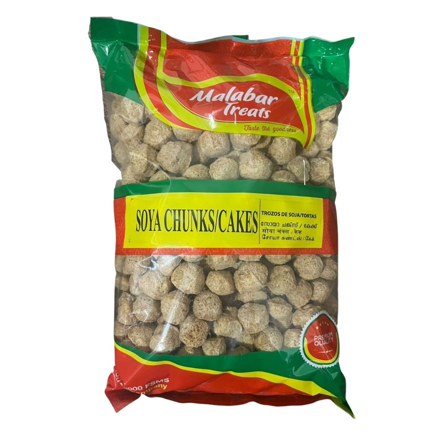 Malabar Treats Soya Chunks Cakes 454g