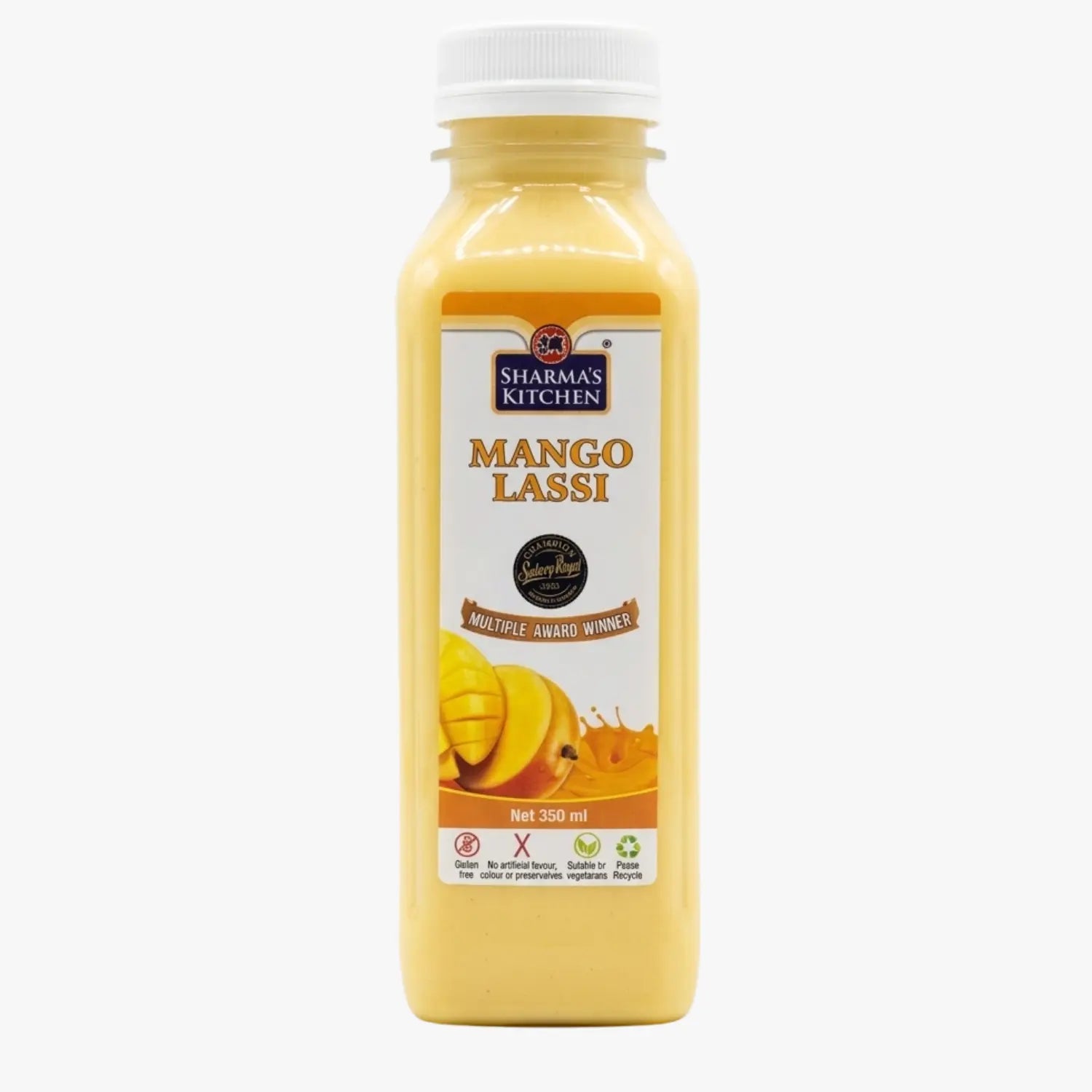Mango Lassi 350ml - Sharma's Kitchen