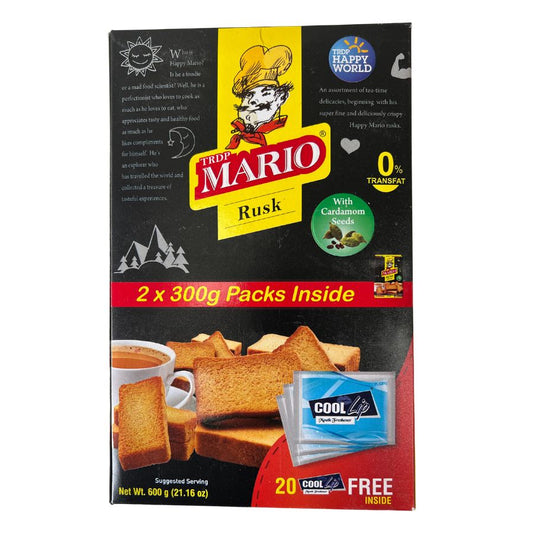 Mario Cardamom Rusk 600g