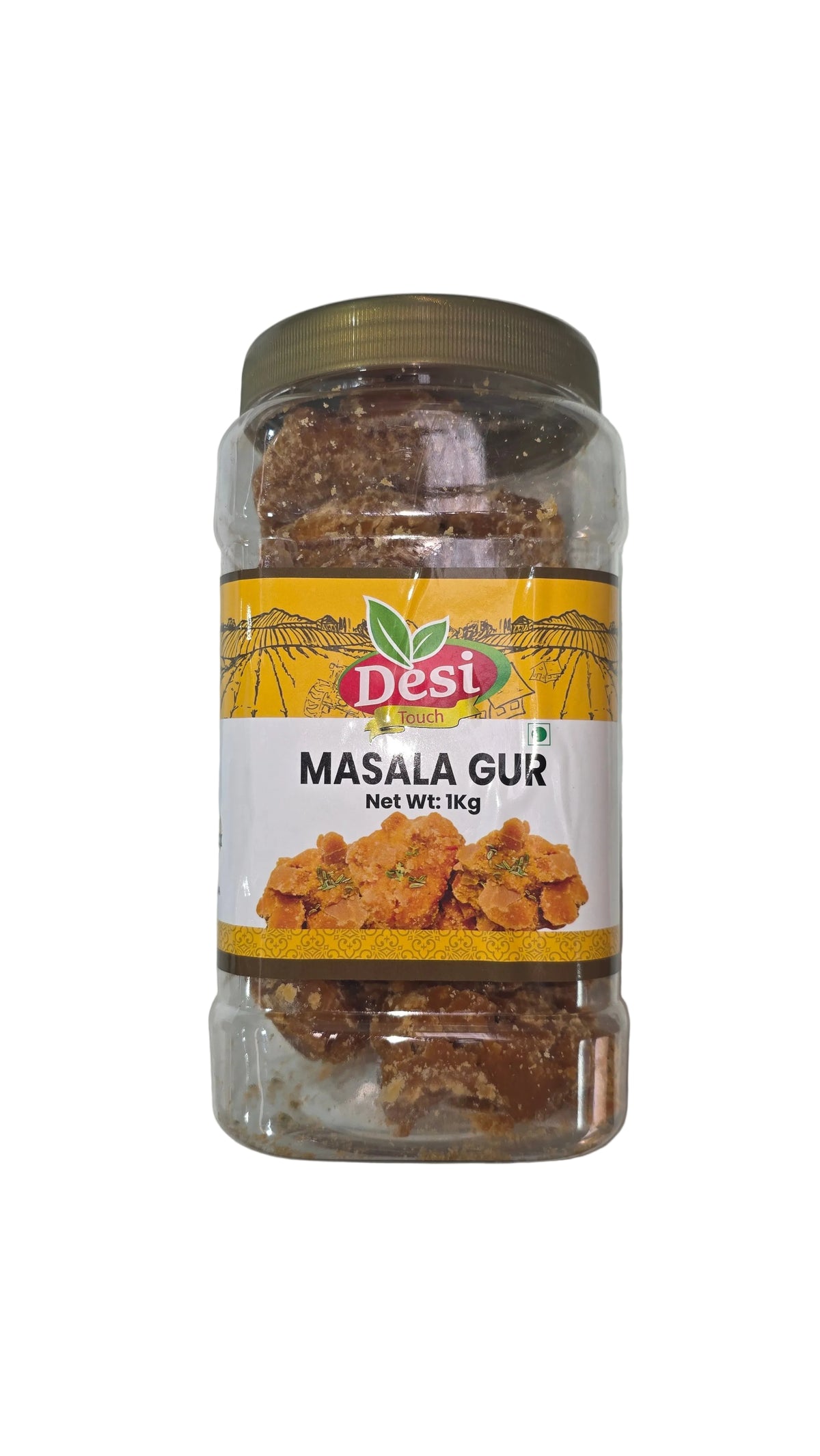 Jaggery (Masala Gur) 1Kg - Desi Touch
