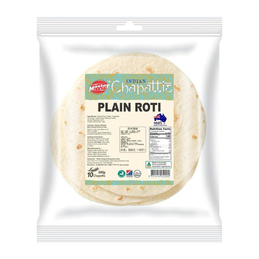 Master Indian Chapattis Plain Roti 10pcs