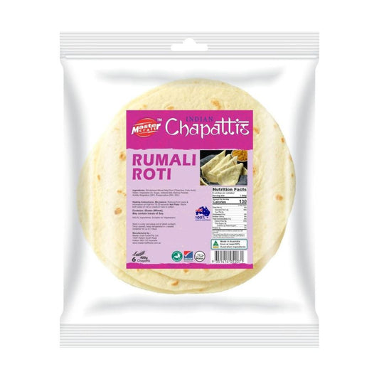 Master Indian Chapattis Rumali Roti 6pcs