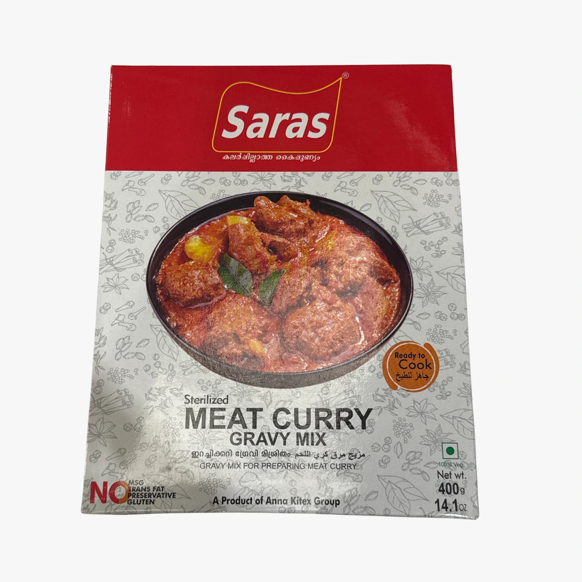 Meat Curry Gravy Mix 400g - Saras