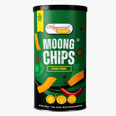 Moong Chips Peri Peri 150g - Aggarwal Namkeen