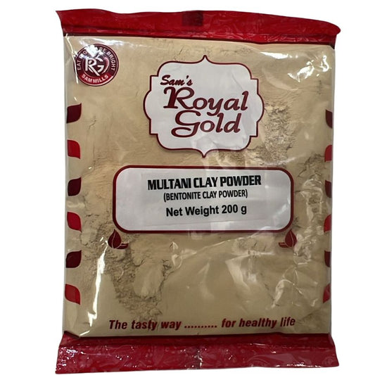 Multani Mitti Powder 200g - Royal Gold