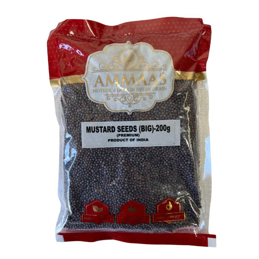 Mustard Seeds 200g (Big) - Ammaas