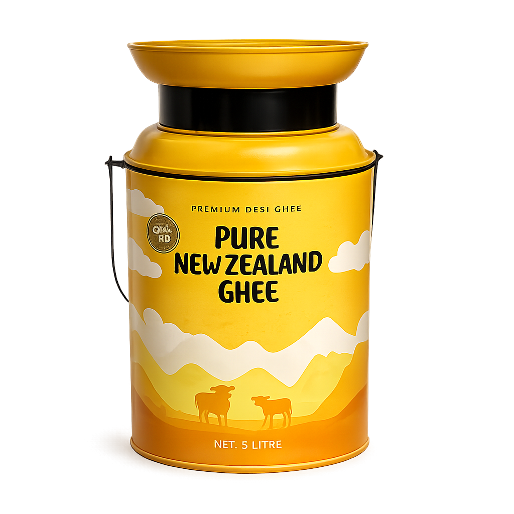 Pure New Zealand Ghee 5 Litres - Gold Leaf