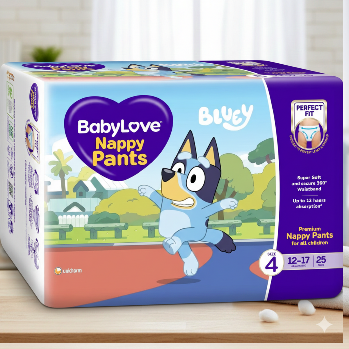 Nappy Pants Size 5 (12-17Kg) 25 Pack - Babylove