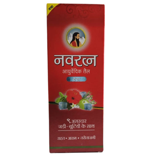Navrattan Hair Oil 180ml - Himani