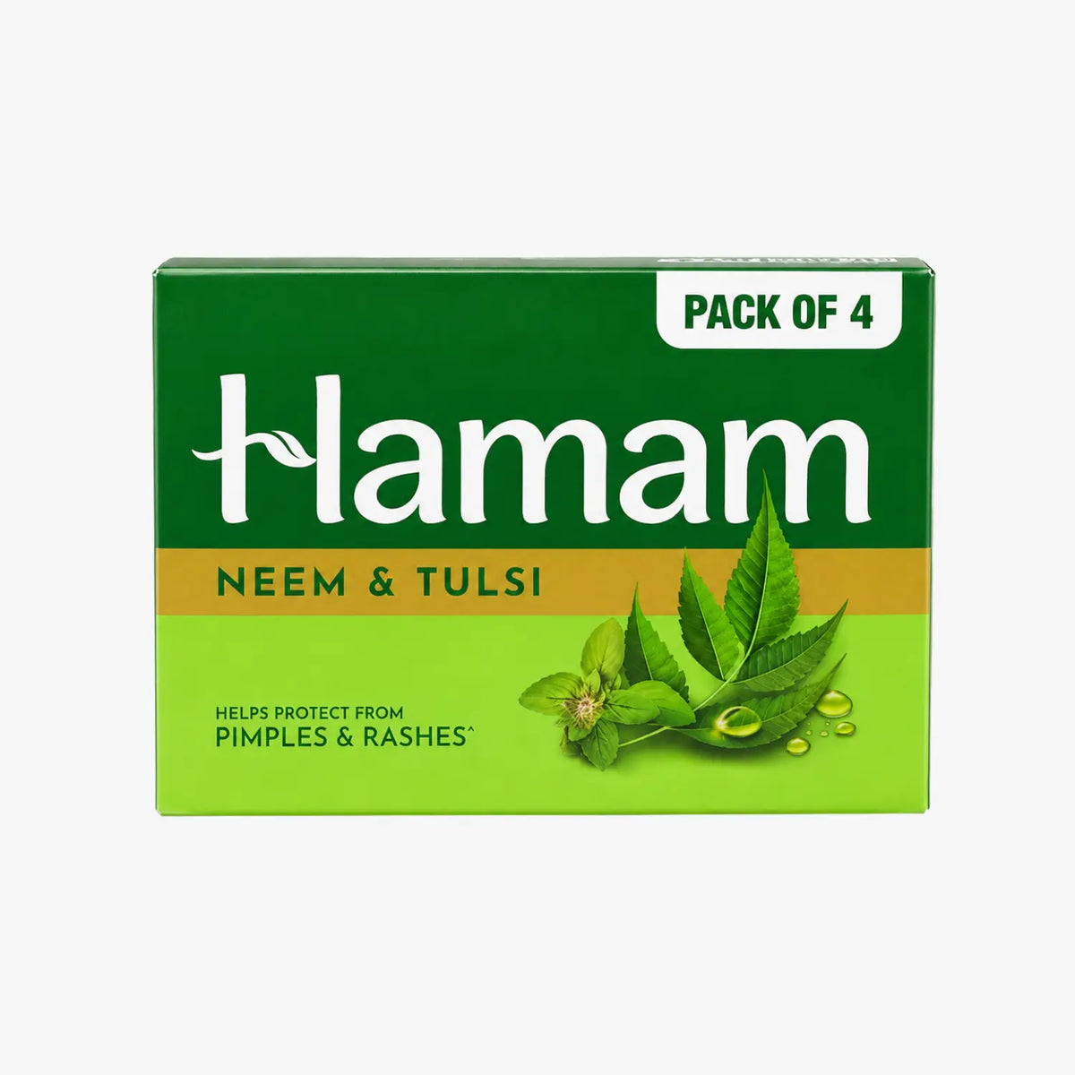 Neem & Tulsi Soap (4x150g) 600g - Hamam