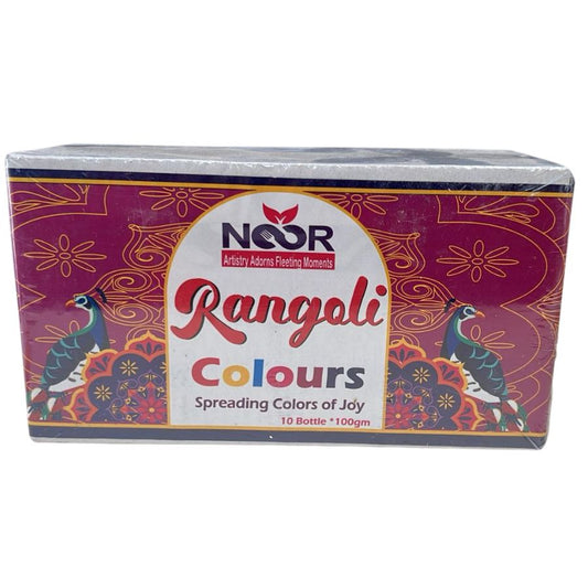 Noor Rangoli Color 10 bottles