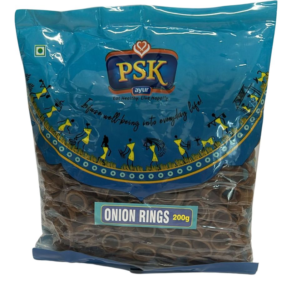 Onion Ring Fryums 200g - PSK Ayur