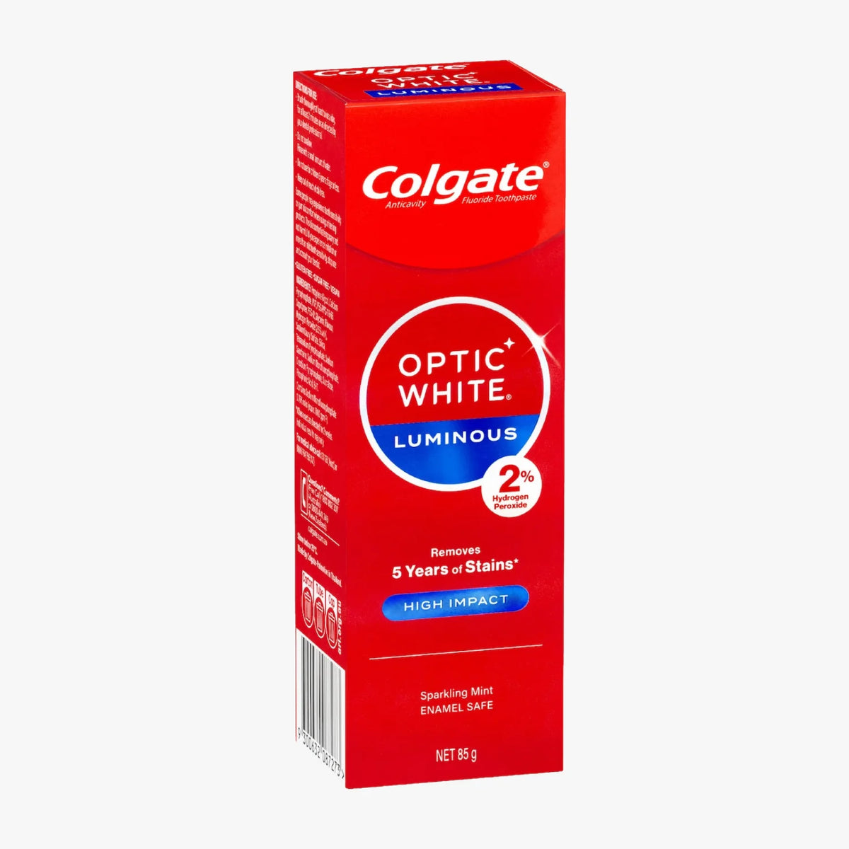Optic White Teeth Whitening Toothpaste High Impact 85g - Colgate 