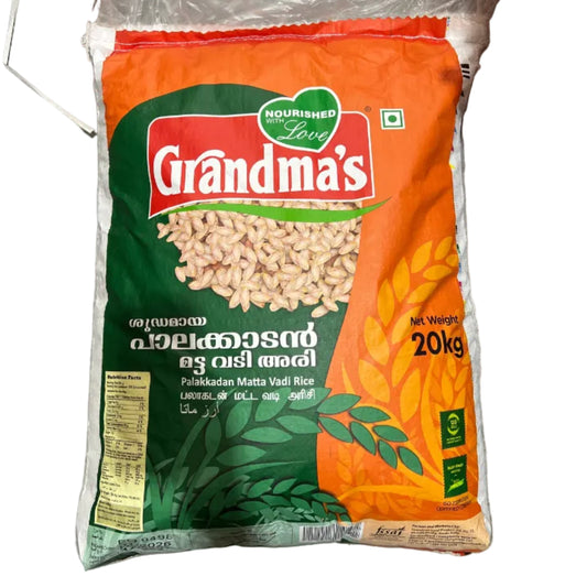 Palakkadan Matta Vadi Rice  Grandma's