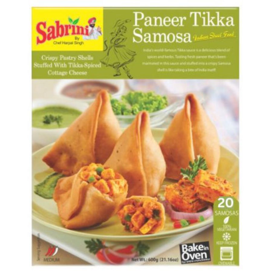 Paneer Tikka Samosa 20pcs - Sabrini