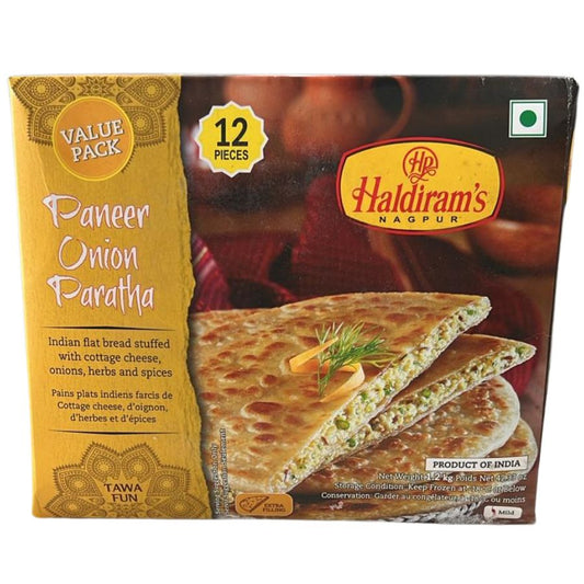 Paneer Onion Paratha 12pcs (1.2kg) - Haldiram Nagpur