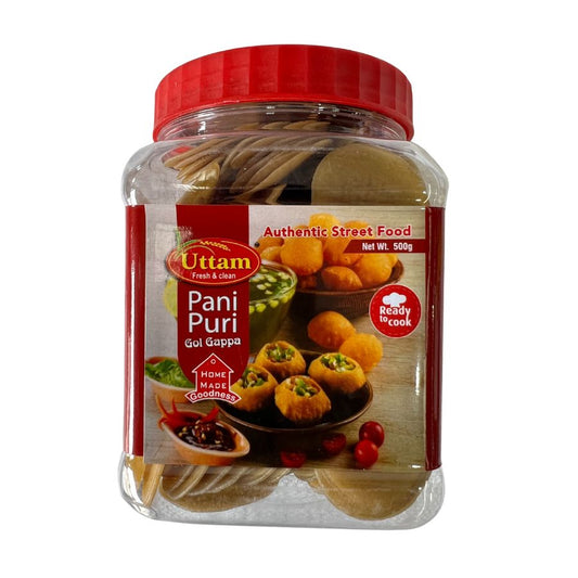 Pani Puri 500g (Jar) - Uttam